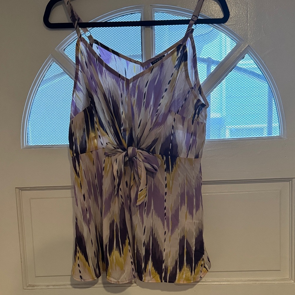 Torrid Purple and Yellow Camisole Top